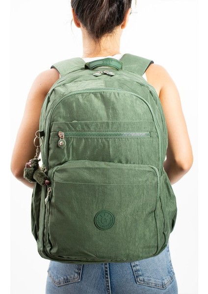 571 Collection Okul Çantası Çok Cepli Yağmur Geçirmez Klinkır Kumaş modelleri