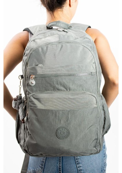 571 Collection Okul Çantası Çok Cepli Yağmur Geçirmez Klinkır Kumaş modelleri