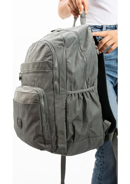 571 Collection Okul Çantası Çok Cepli Yağmur Geçirmez Klinkır Kumaş fırsatları