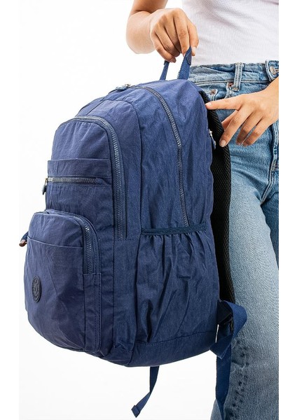 571 Collection Okul Çantası Çok Cepli Yağmur Geçirmez Klinkır Kumaş fırsatları