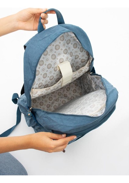 571 Collection Okul Çantası Çok Cepli Yağmur Geçirmez Klinkır Kumaş indirimleri