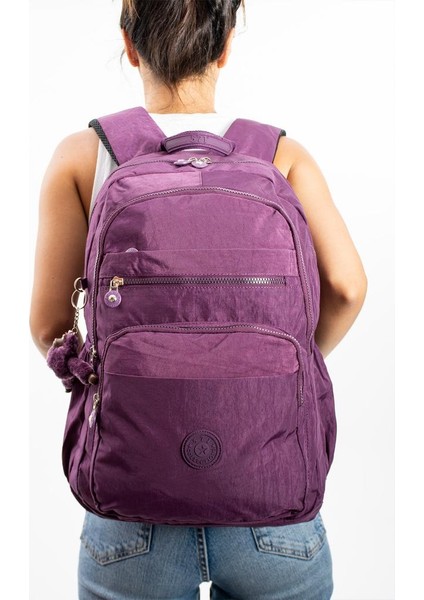 571 Collection Okul Çantası Çok Cepli Yağmur Geçirmez Klinkır Kumaş modelleri