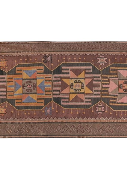 El Dokuma Kilim Yolluk 133 x 261 cm