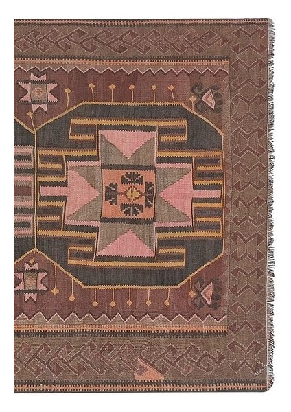 El Dokuma Kilim Yolluk 133 x 261 cm