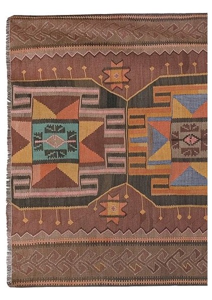 El Dokuma Kilim Yolluk 133 x 261 cm