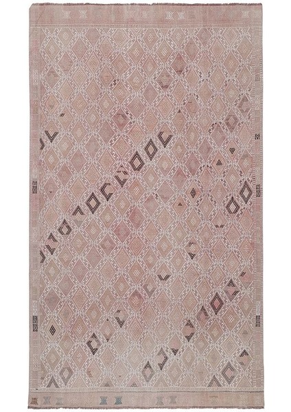 El Dokuma Karapınar Yöresi Geometrik DESENLI KILIM155 x 250 cm
