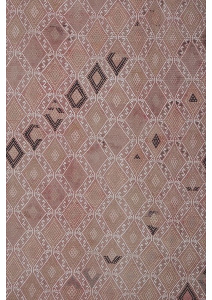 El Dokuma Karapınar Yöresi Geometrik DESENLI KILIM155 x 250 cm