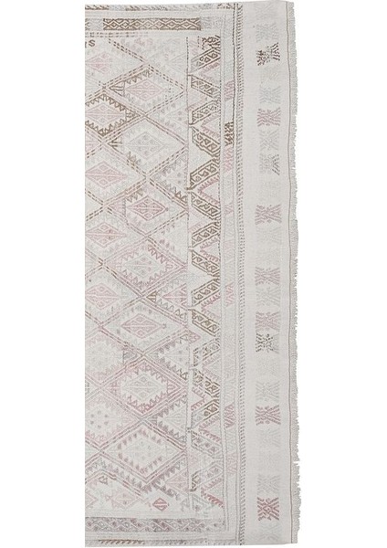 El Dokuma Kilim Karapınar Yöresi Geometrik Desenli Halı 144 x 212 cm fiyatları
