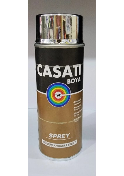 Sprey Boya Gümüş Kromaj Efect 400 ml