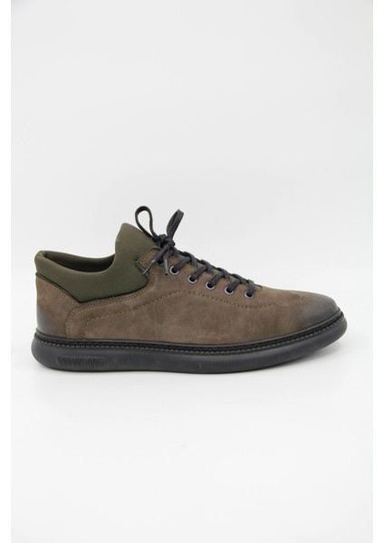 8K8566-6862 Erkek Casual Bot - Haki