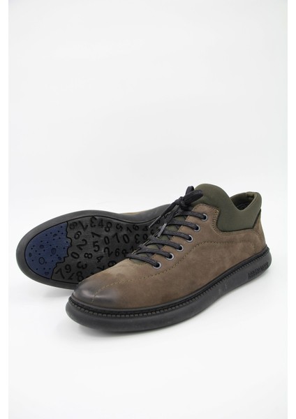 8K8566-6862 Erkek Casual Bot - Haki