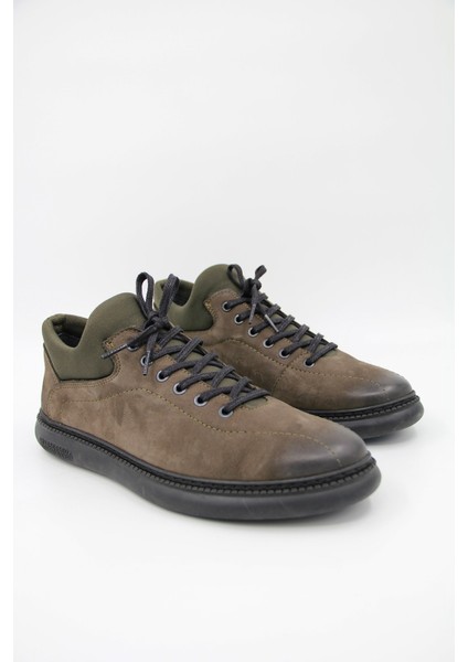 8K8566-6862 Erkek Casual Bot - Haki
