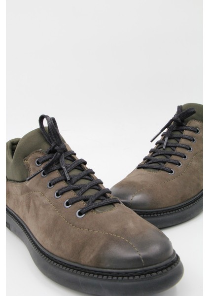 8K8566-6862 Erkek Casual Bot - Haki