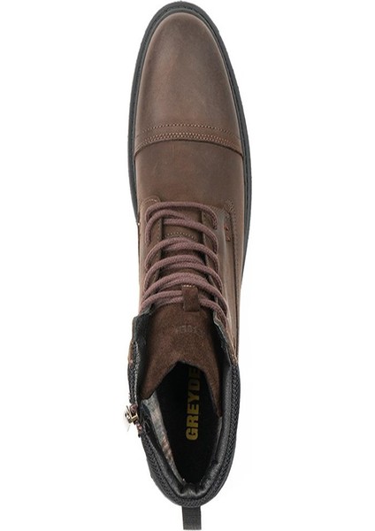 1K1UB71002 Erkek Casual Bot - Kahverengi
