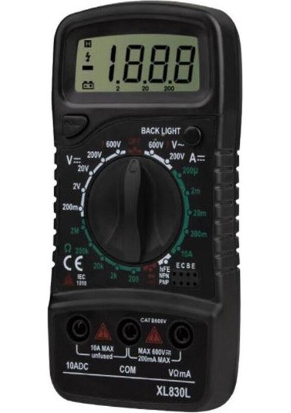 XL830L Dijital Kademeli Multimetre