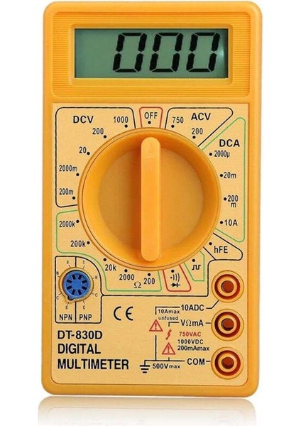 Dt830D Multimetre