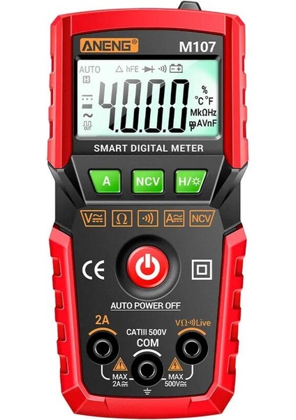 M107 Pro Dijital Multimetre