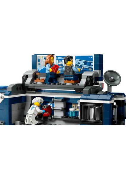 60418 LEGO City Polis Mobil Suç Laboratuvarı Kamyonu 674 Parça +7 Yaş fırsatları