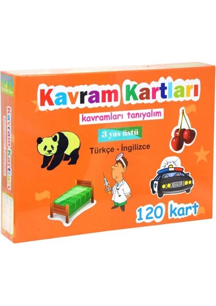 KZL-145 Kavram Kartları 120 Kart -Kızılkaya