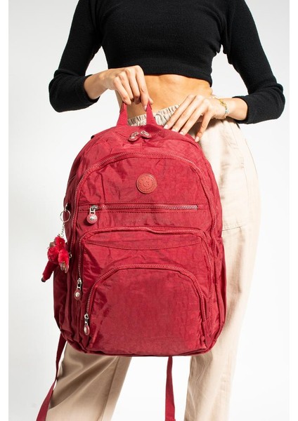 571 Collection Lise Üniversite Sırt Çantası Seyahat Çantası Yağmur Geçirmez 43 x 30 cm