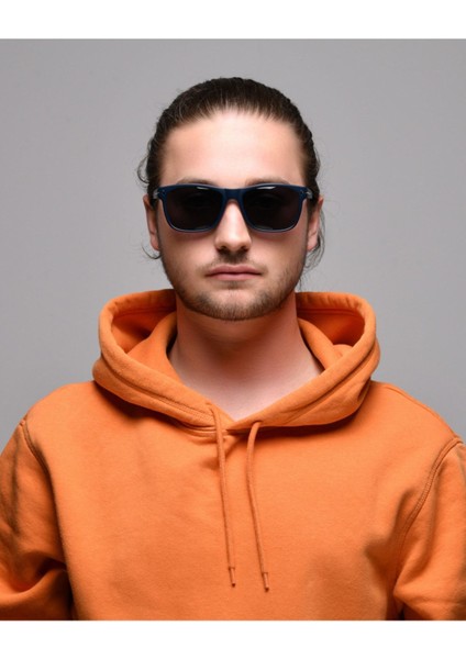 Eros Mat Lacivert Köşeli Erkek Güneş Gözlüğü fiyatları