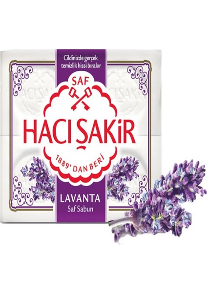 Hacı Şakir Kalıp Sabun 600 Gr_lavanta *15