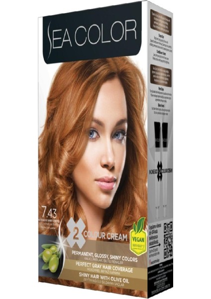 Set Boya 7-43 Yoğun Parlak Bakır