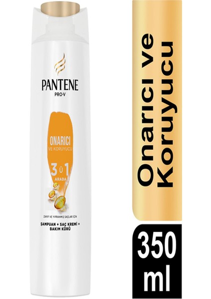 Pantene Şampuan 350ML_3IN1 Arada Onarıcı Koruyucu 476901