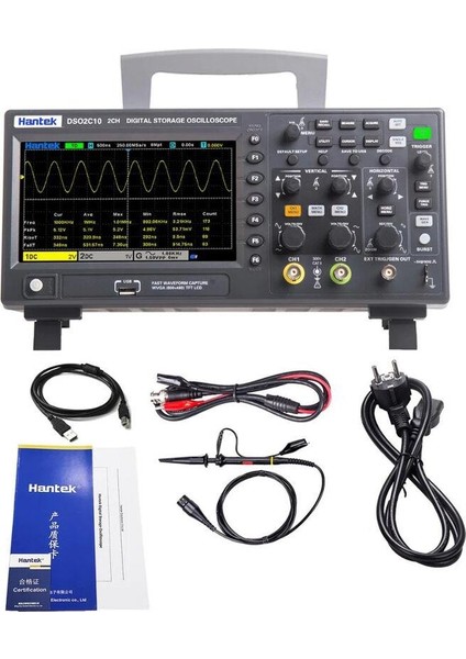 DSO2C10 2 Kanal Dijital Osiloskop 100MHZ 1gs/s