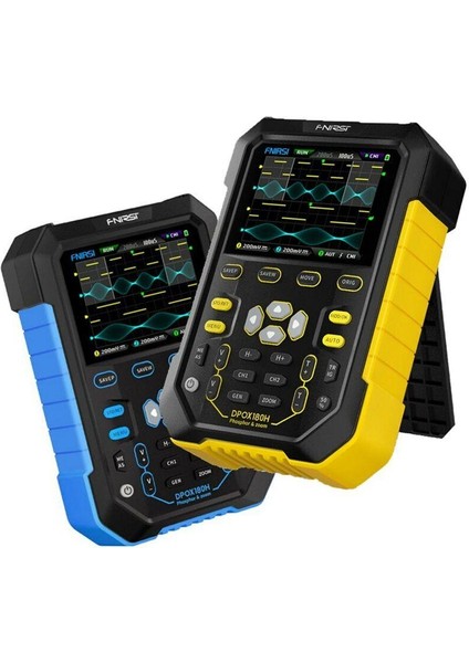 DPOX180H 2X180MHZ - 3db 50000WFMS/S Dijital Osiloskop + 20MHZ Sinyal Jeneratörü - Sarı fiyatları