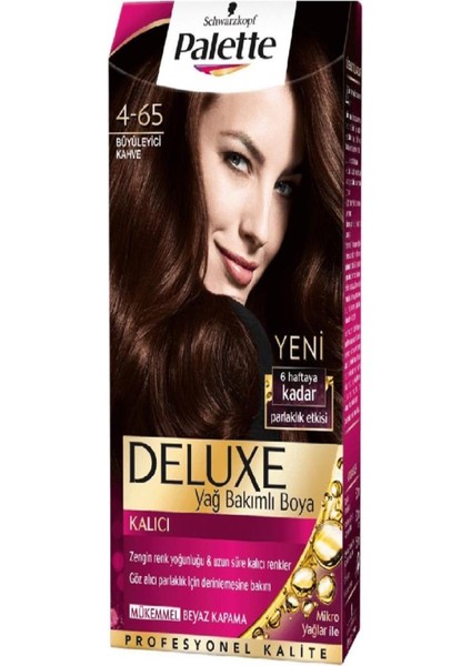 Deluxe Saç Boyası 4-65 Büyüleyici Kahve