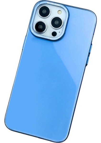 İphone 11 Kamera Çıkıntılı Renkli Şeffaf Parlak Mika Kılıf magsafe Destekli Koruycu kapak