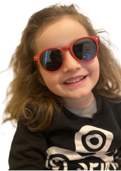 Sıd Mat Kırmızı Çocuk Güneş Gözlüğü