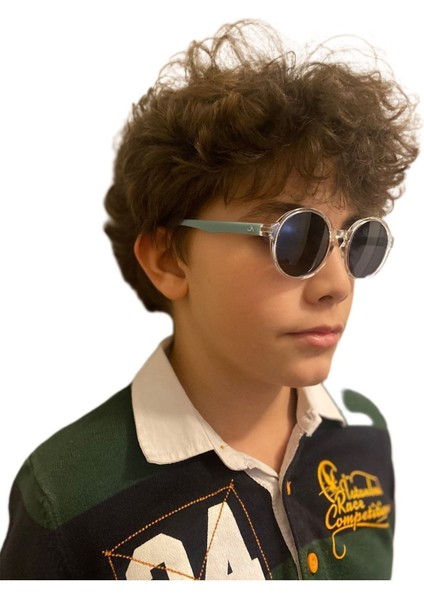 Boo Şeffaf Yeşil Çocuk Güneş Gözlüğü