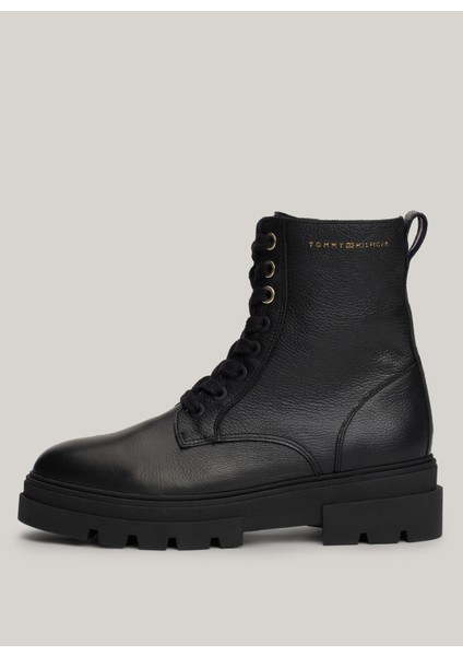 Deri Siyah Kadın Bot FW0FW08160BDS fiyatları