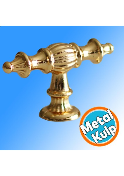 Mobilya Mutfak Dolabı Çekmece Dolap Kulpları Kapak Kulpu Kulbu Gold Kulp Altın Düğme