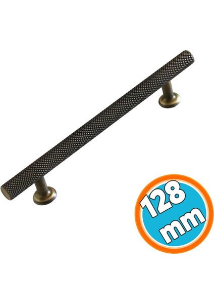 Metal Mobilya Çekmece Mutfak Dolabı Dolap Kulpları Kapak Kulpu Kulbu Kulp 128 mm Antik Sarı
