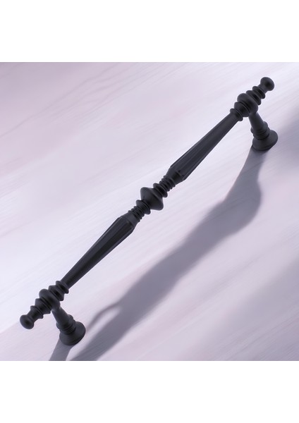Metal Kulp 128 mm 12.8 cm Mobilya Çekmece Mutfak Dolabı Dolap Kulpları Kapak Kulpu Kulbu Siyah