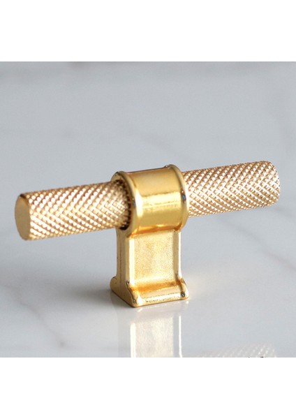 Metal Kulp Tek Vida Tırtık Desen Çekmece Mutfak Mobilya Dolabı Dolap Kulpları Kulbu Altın Gold fırsatları