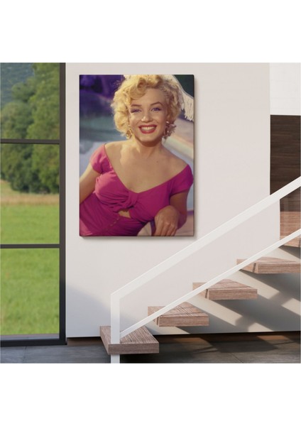 Dekoratif Kanvas Tablo, Duvar Dekoru, Marilyn Monroe ve Güzelliği 6150 BUNGKNV