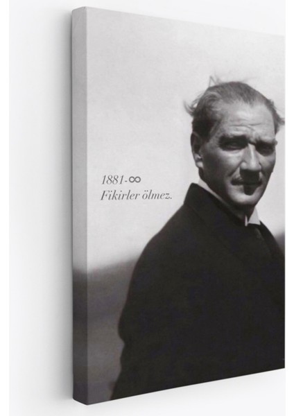 Dekoratif Kanvas Tablo, Duvar Dekoru, Mustafa Kemal Atatürk Portresi FD128 BUNGKNV
