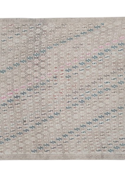 El Dokuma Karapınar Yöresi Geometrik Desenli kilim 154 x 228 cm modelleri