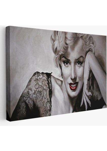Dekoratif Kanvas Tablo Duvar Dekoru Marilyn Monroe ve Güzelliği 6610 Bungknv