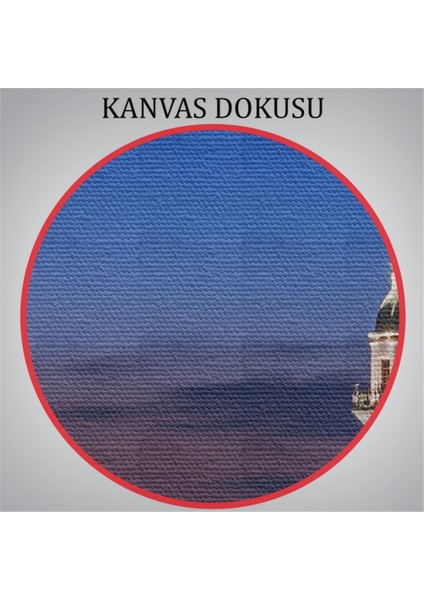 Dekoratif Kanvas Tablo Duvar Dekoru Gece Kız Kulesi Istanbul 6502 Bungknv