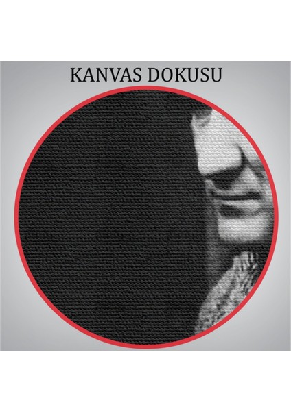 Dekoratif Kanvas Tablo Duvar Dekoru Mustafa Kemal Atatürk Portresi FV147 Bungknv