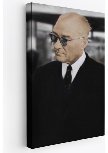 Dekoratif Kanvas Tablo Duvar Dekoru Mustafa Kemal Atatürk Portresi FF130 Bungknv