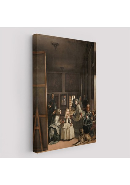 Dekoratif Kanvas Tablo Duvar Dekoru Klasik Sanat Tablo Las Meninas-Diego Velázquez 5243 Bungknv