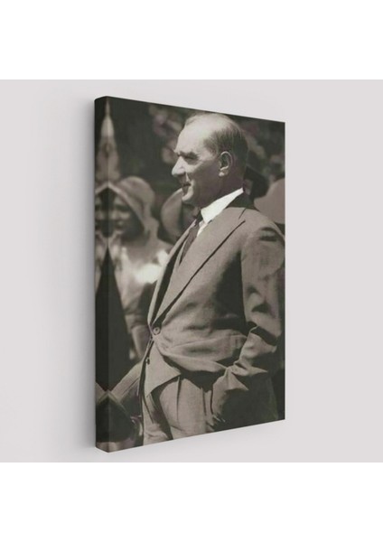 Dekoratif Kanvas Tablo Duvar Dekoru Mustafa Kemal Atatürk 6068 Bungknv