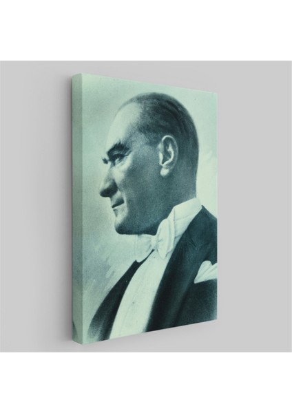Dekoratif Kanvas Tablo Duvar Dekoru Mustafa Kemal Atatürk Portresi CN63 Bungknv