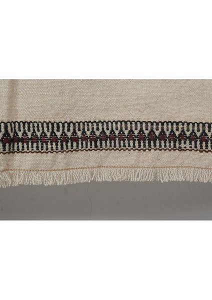 El Dokuma Kilim Karapınar Yöresi Geometrik Desenli Halı 140 x 237 cm